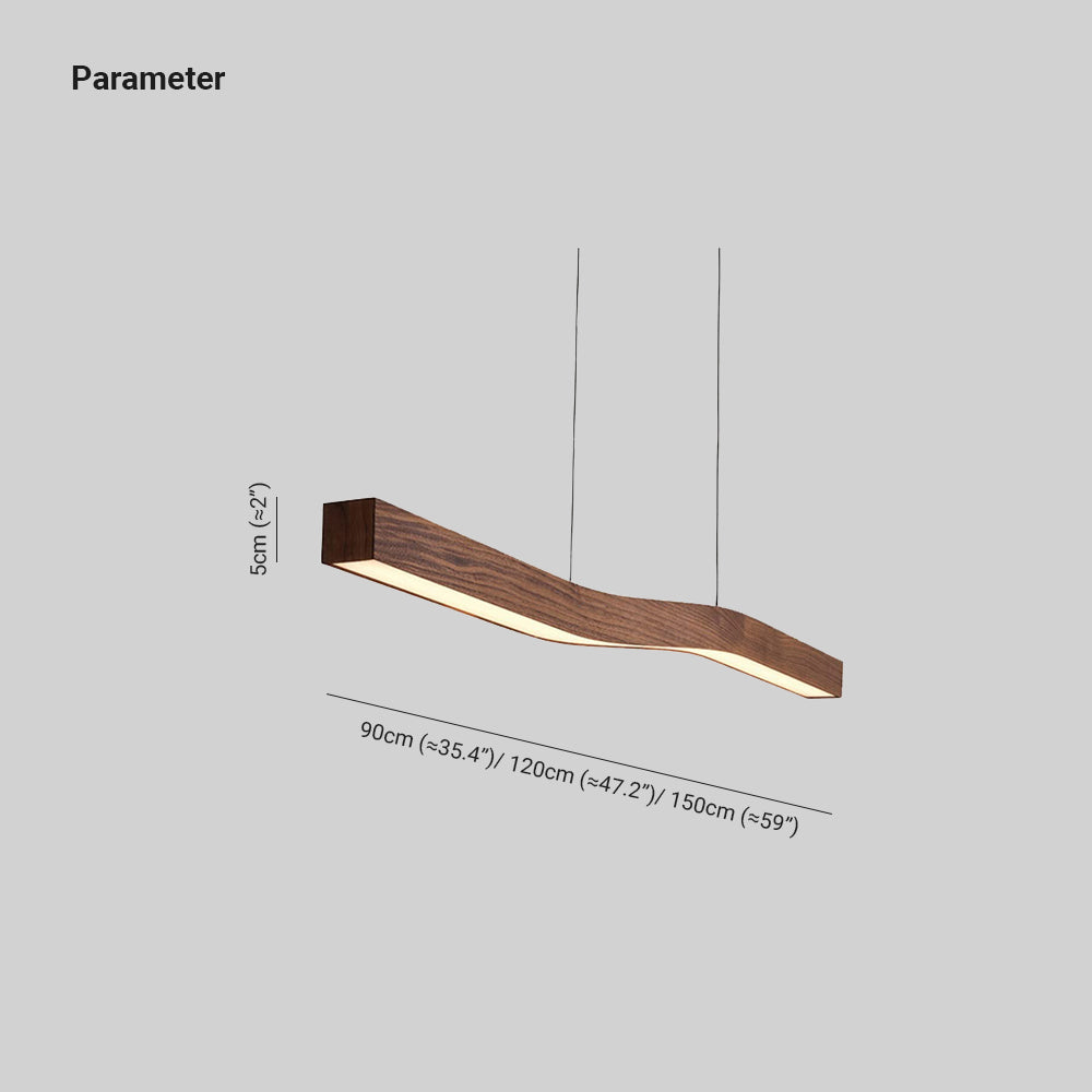 Ozawa Nordic Pendelleuchte Holz Wohnzimmer/Schlafzimmer/Esszimmer