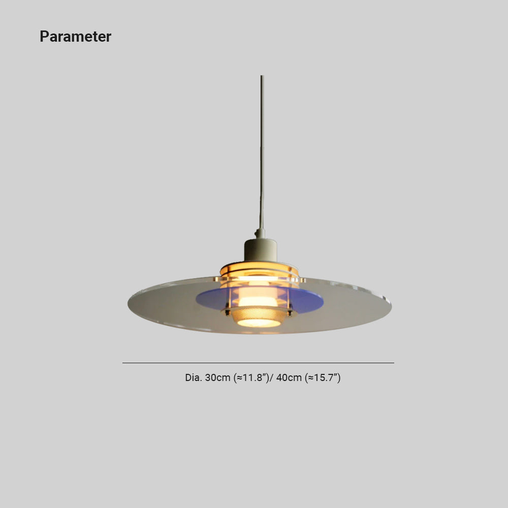 Hailie Minimalismus LED Pendelleuchte Metall/Glas/Acryl-Schlafzimmer