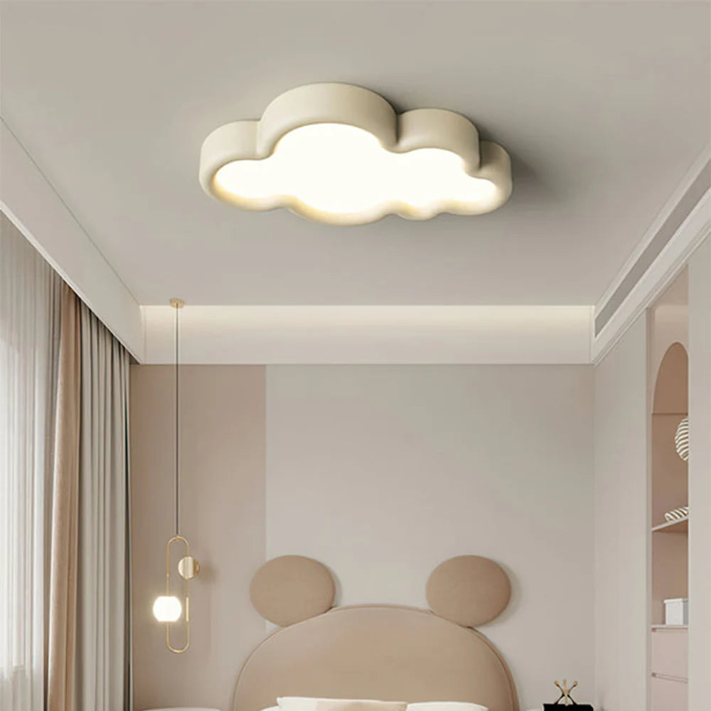 Minori Modern Wolke LED Deckenleuchte Metall Schlafzimmer