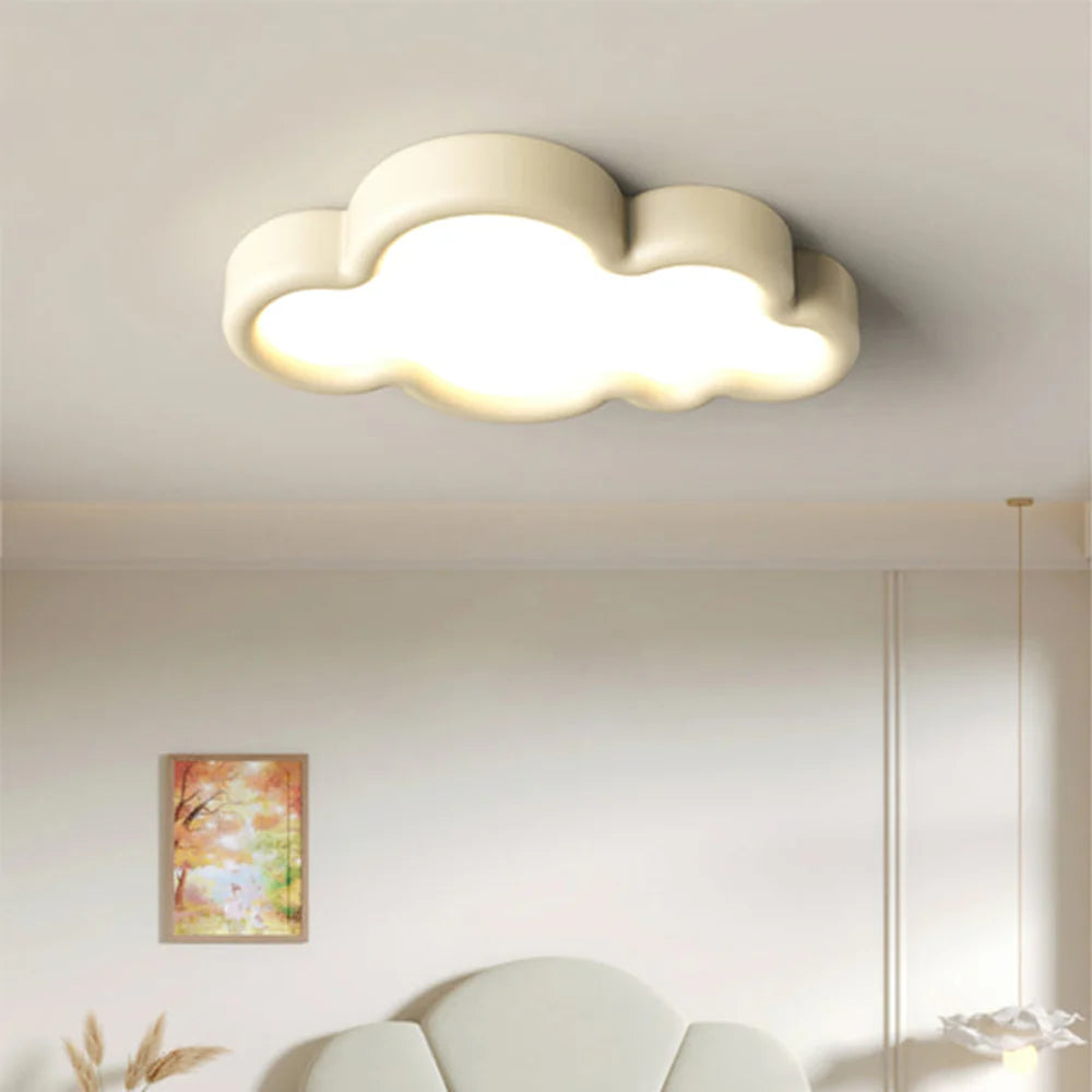 Minori Modern Wolke LED Deckenleuchte Metall Schlafzimmer