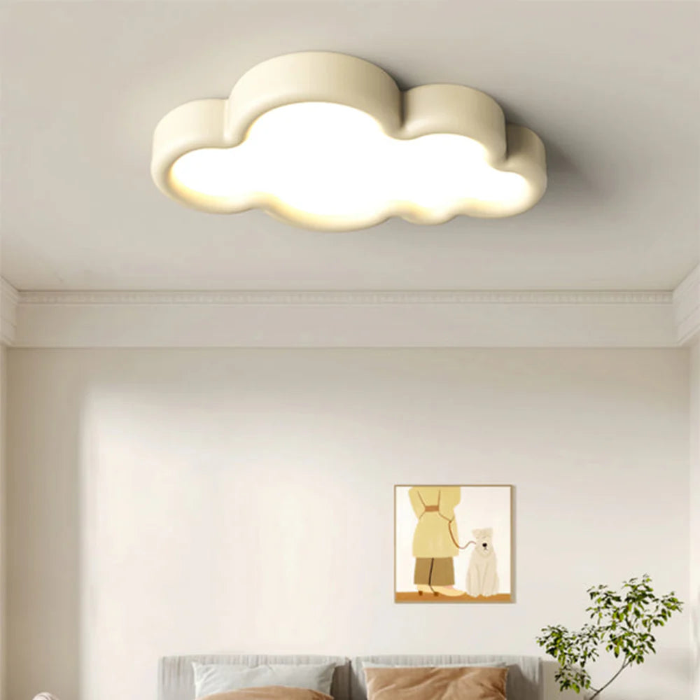 Minori Modern Wolke LED Deckenleuchte Metall Schlafzimmer