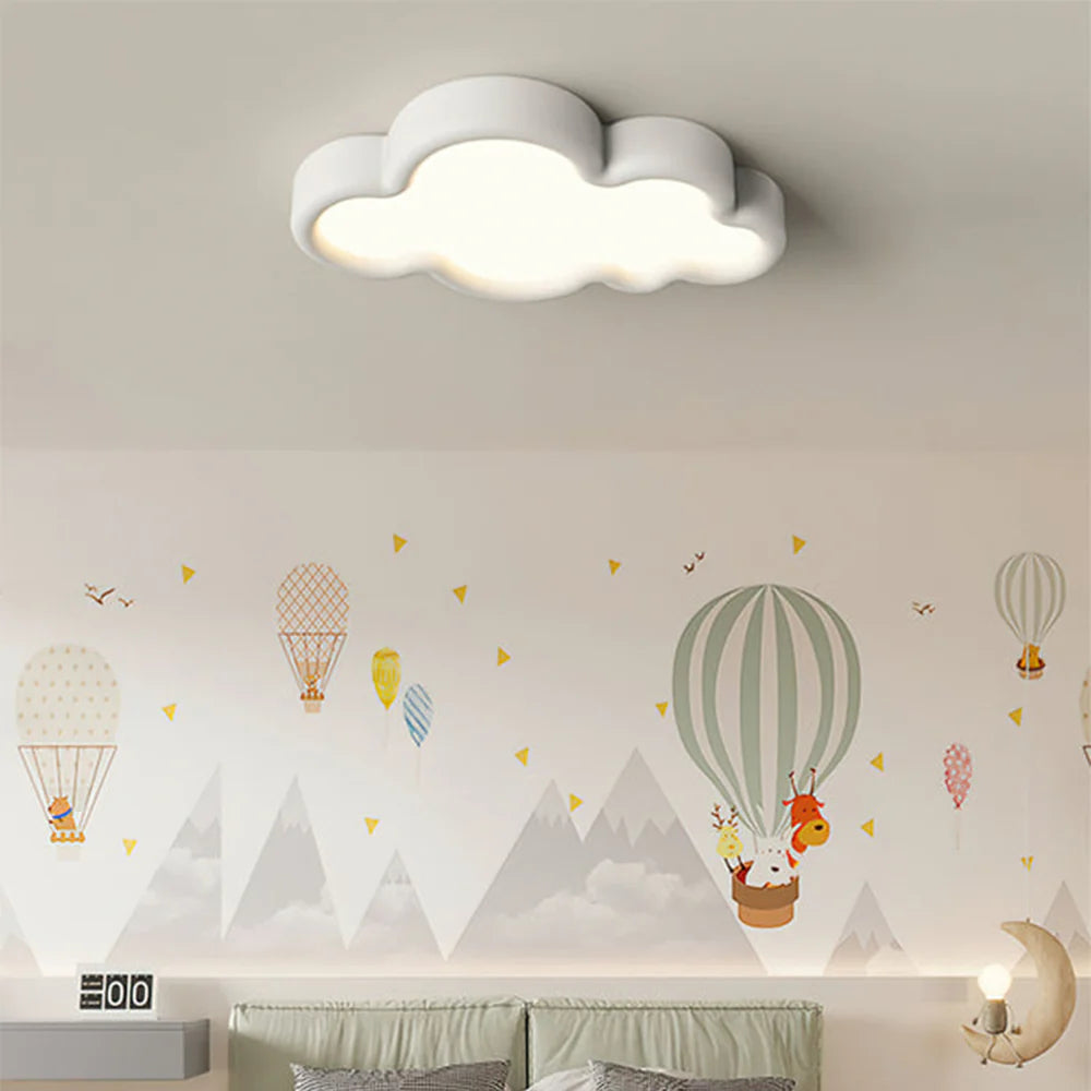 Minori Modern Wolke LED Deckenleuchte Metall Schlafzimmer