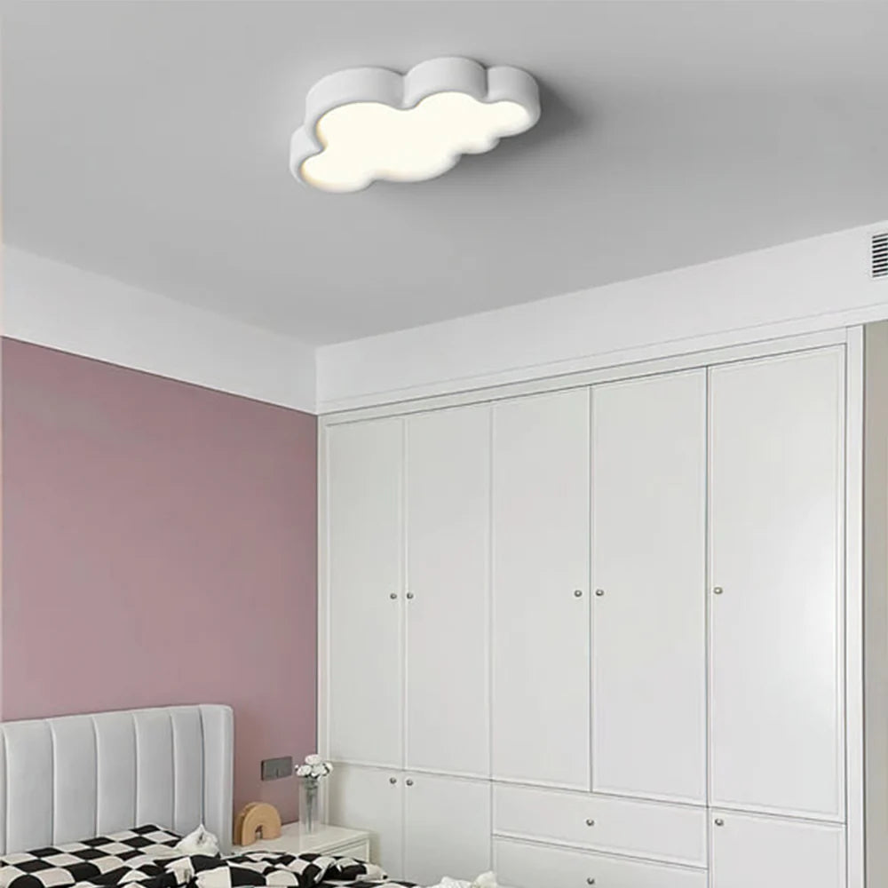 Minori Modern Wolke LED Deckenleuchte Metall Schlafzimmer