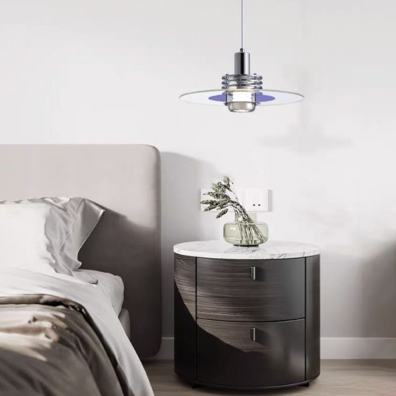 Hailie Minimalismus LED Pendelleuchte Metall/Glas/Acryl-Schlafzimmer