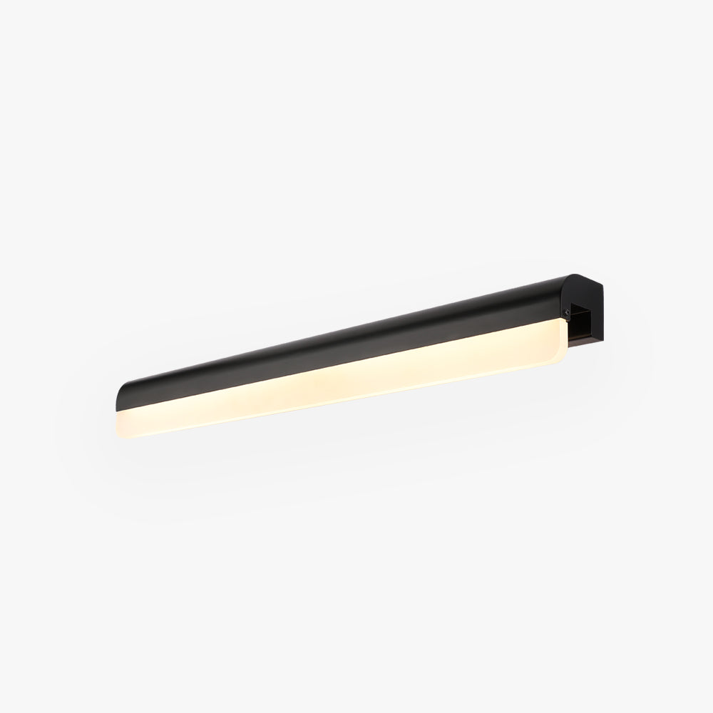 Edge Minimalisch Modern LED Wandleuchte Schwarz/Weiß Badezimmer Metall&Acryl