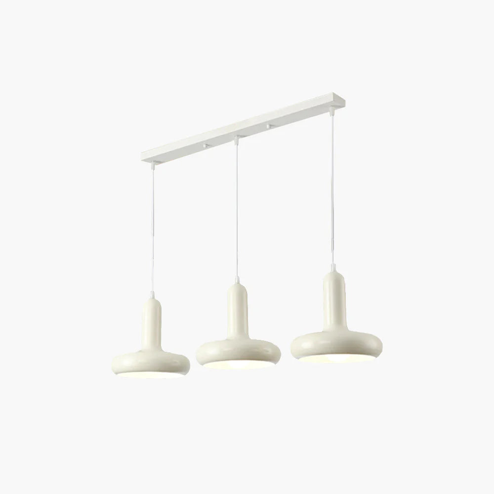 Cairns Modern Minimalistische Pendelleuchte im cremefarbenen Stil,Weiß Schlafzimmer