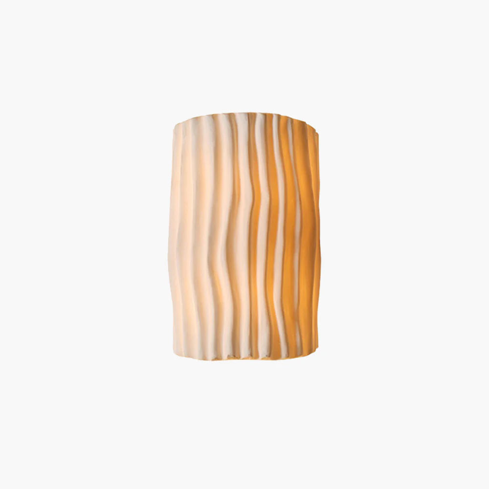 Morandi Retro LED Innenwandleuchte Weiß Harz Schlaf Wohnzimmer