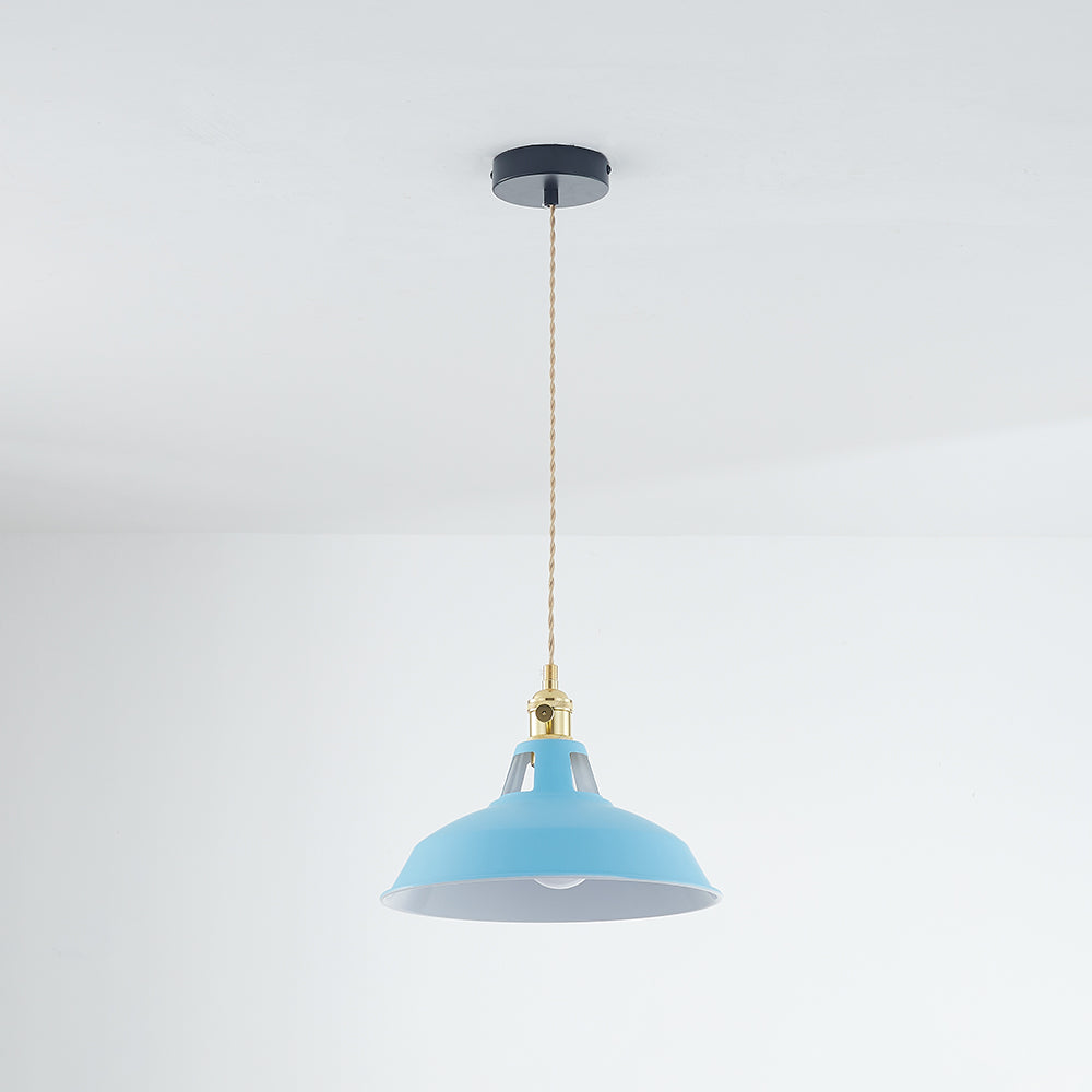 Morandi Industriell LED Pendelleuchte Metall Glas Sieben Farben Wohnzimmer Schlafzimmer