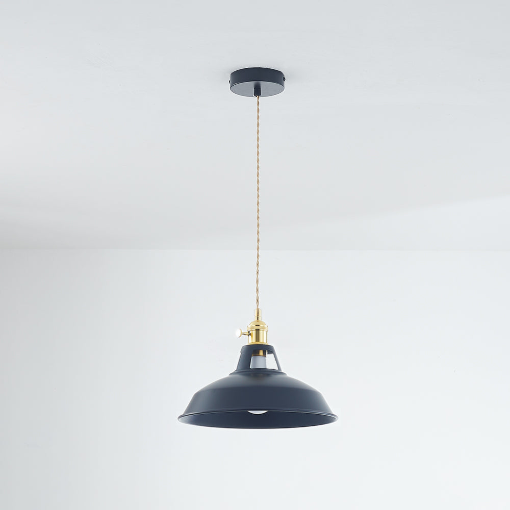 Morandi Industriell LED Pendelleuchte Metall Glas Sieben Farben Wohnzimmer Schlafzimmer