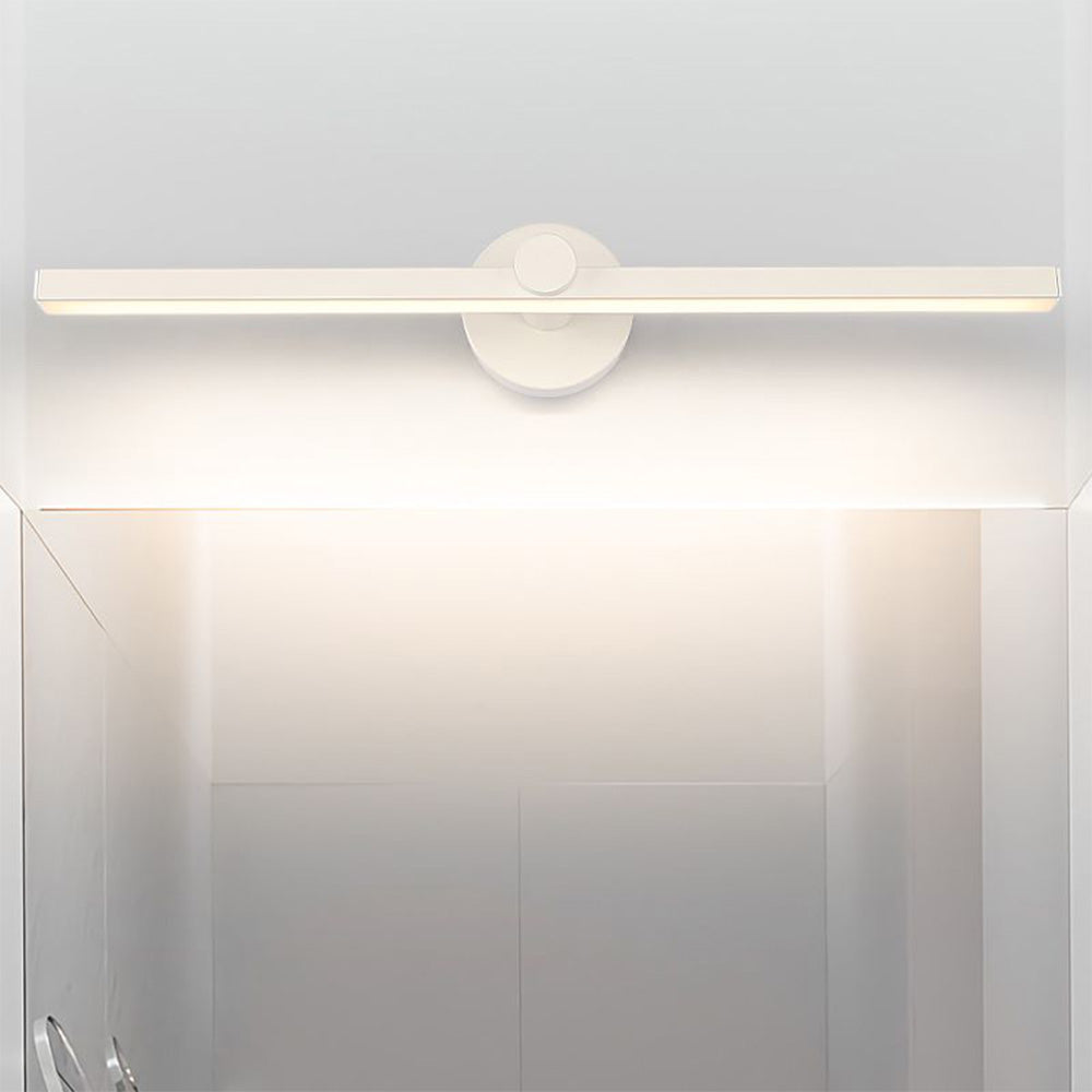 Leigh Minimalistisch Linear LED Spiegelfront Wandleuchte Weiß Badezimmer Innen Metall&Acryl