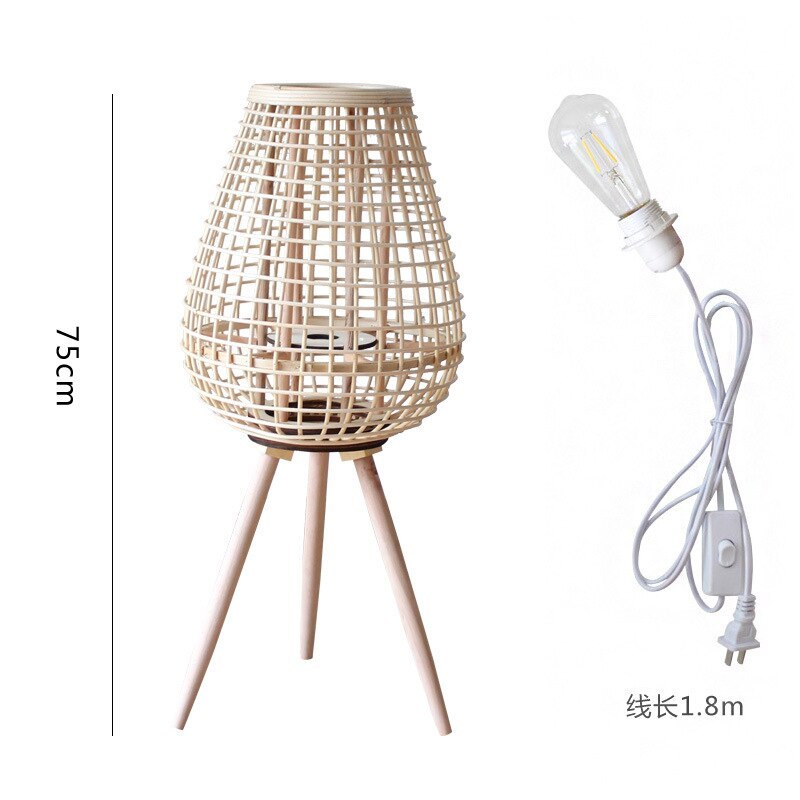 Muto Natural Rattan Nordlux Stehlampe, Schlafzimmer/Wohnzimmer LED