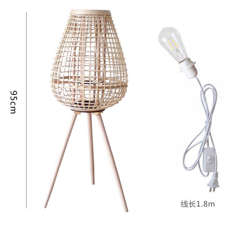 Muto Natural Rattan Nordlux Stehlampe, Schlafzimmer/Wohnzimmer LED