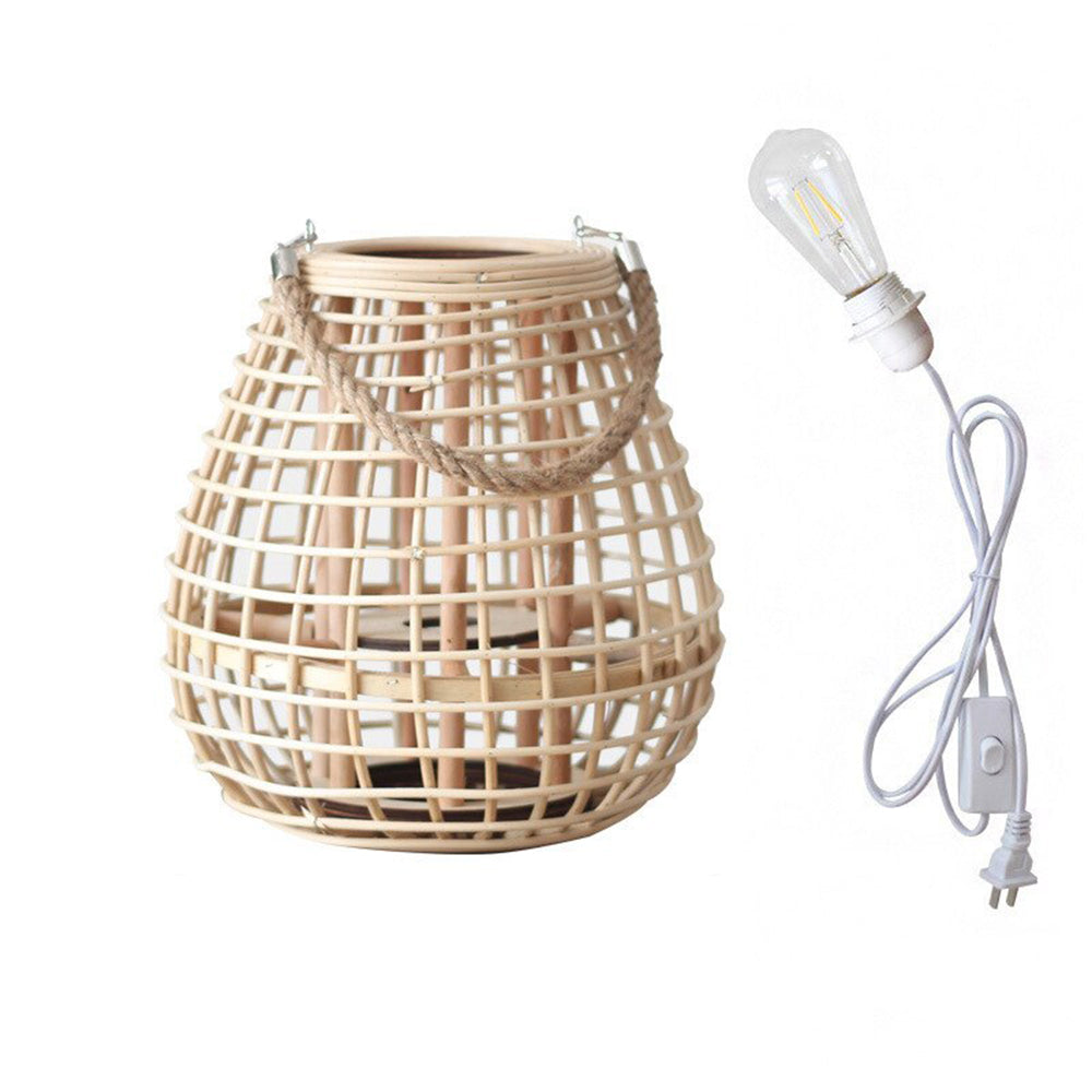 Muto Natural Rattan Nordlux Stehlampe, Schlafzimmer/Wohnzimmer LED