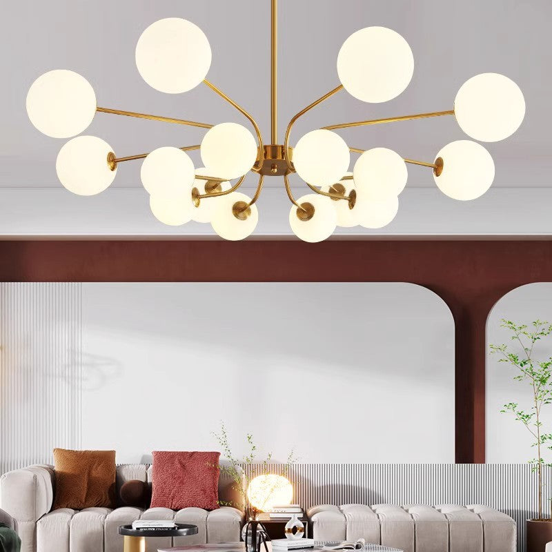 Valentina Modern LED Kronleuchter Chrom/Gold Wohnzimmer/Schlafzimmer