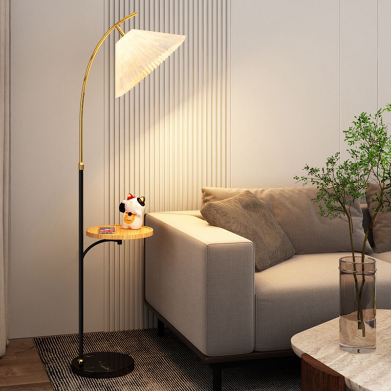 Ozawa Modern Stehlampe 3 Farbe, Wohnzimmer, Metall Stoff
