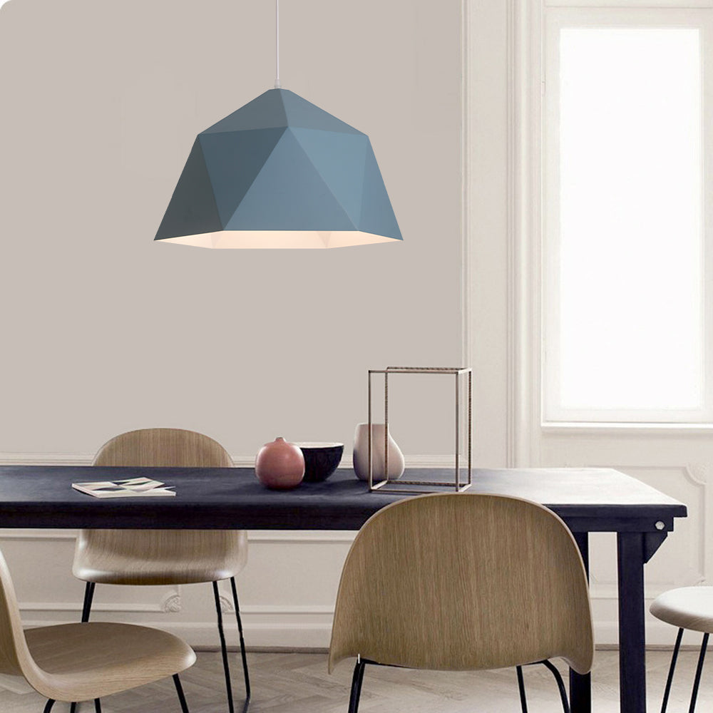 Morandi Modern Geometrisch LED Pendelleuchte Mehrfarbig Esszimmer Metall