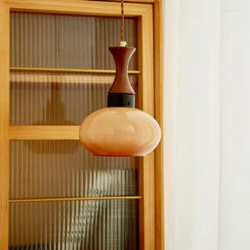 Cairns Vintage LED Glas Pendelleuchte Wohnzimmer