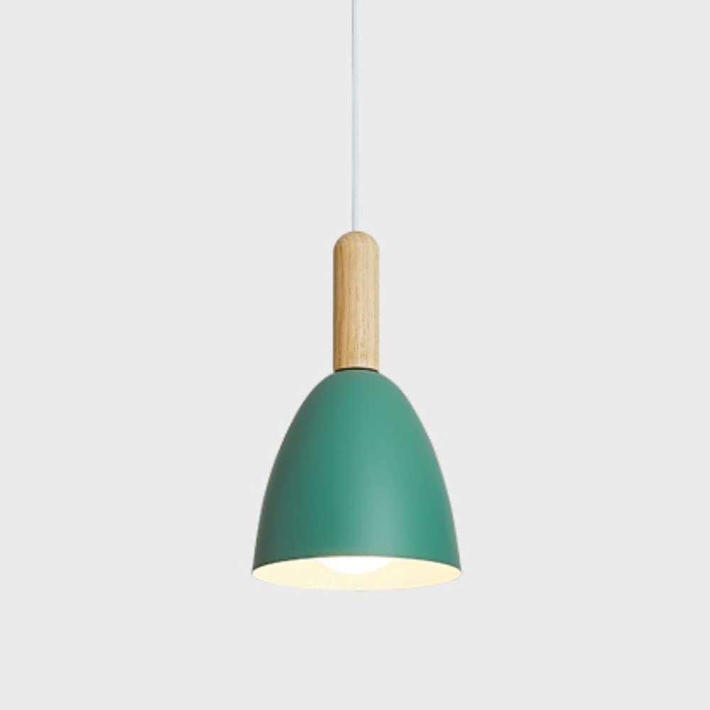 Morandi Moderne minimalistische LED Pendelleuchte Metall/Holz Wohnzimmer/Schlafzimmer