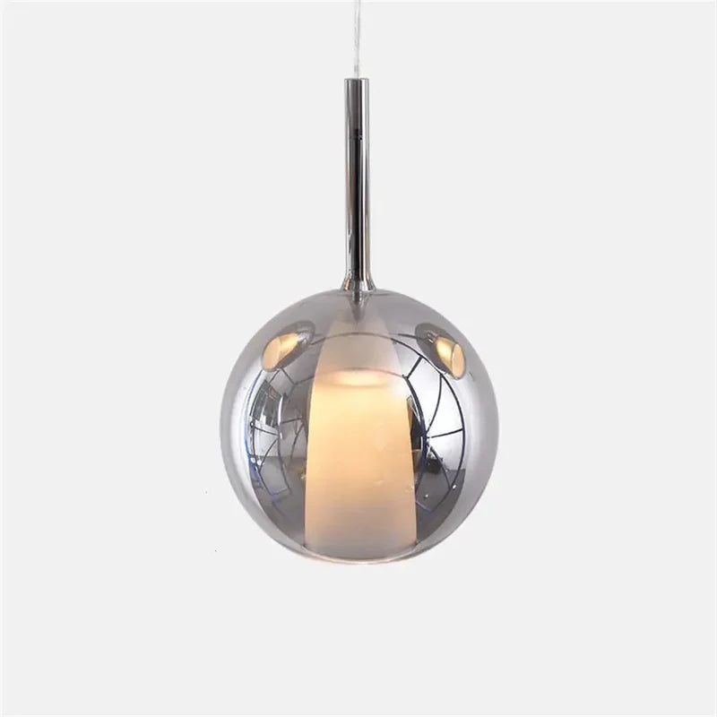 Hailie Modern Sphere LED Pendelleuchte Glas Esszimmer Bar