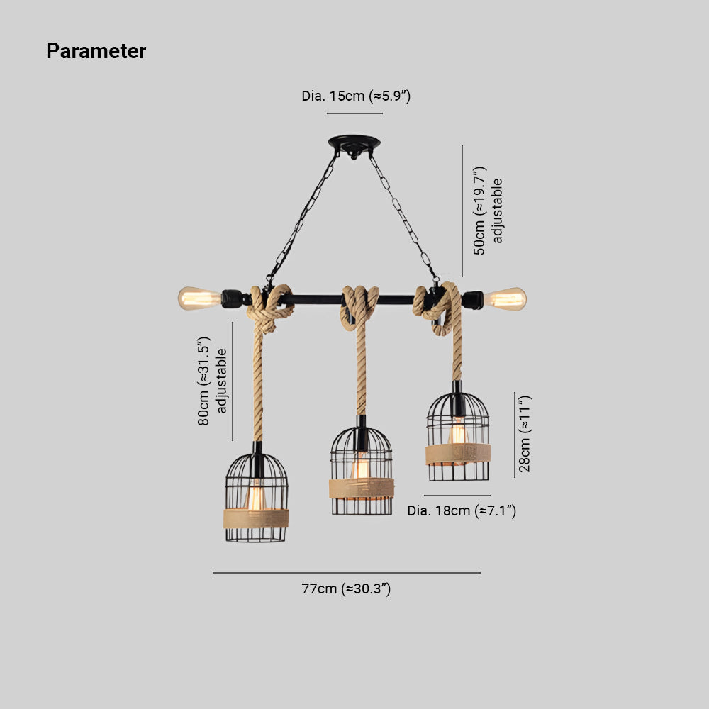 Epoch Retro LED Pendelleuchte Schwarz Metall Cafe/Bar/Esszimmer