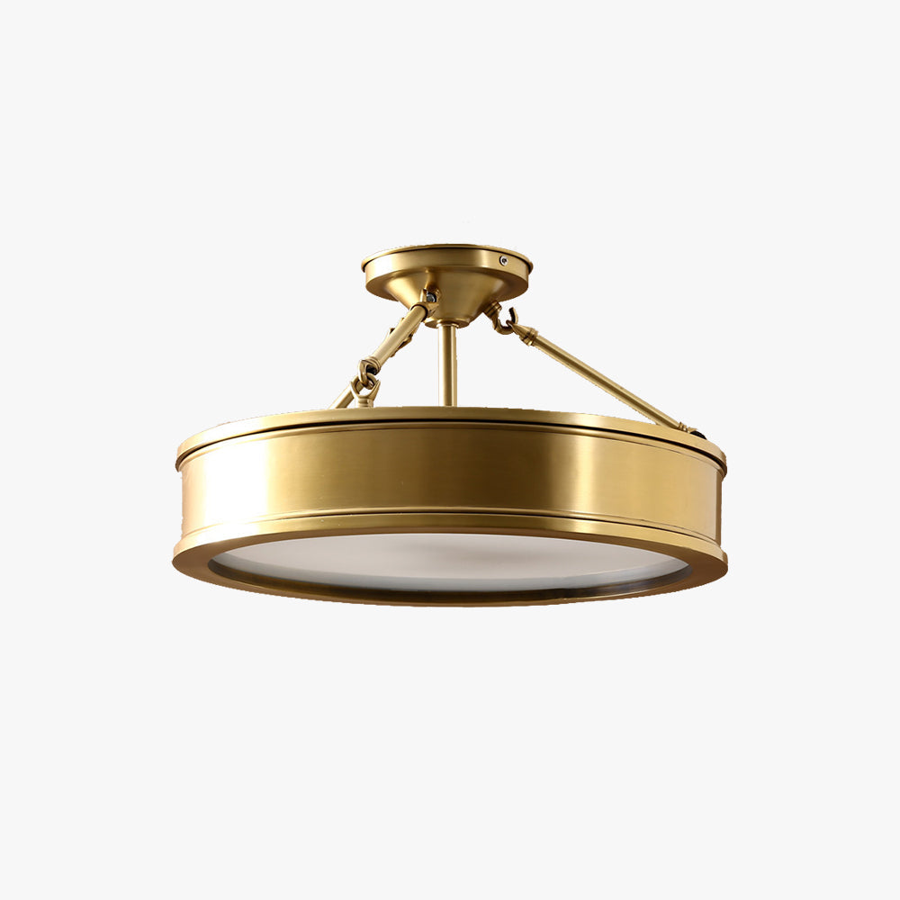 Quinn Modern LED Pendelleuchte Metall Gold Wohnzimmer/Schlafzimmer