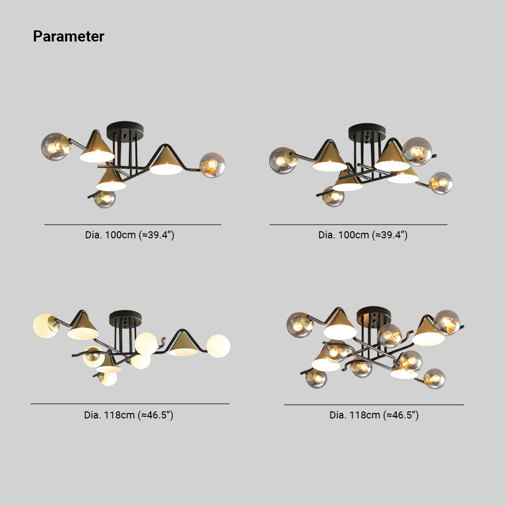 Weiss Design LED Deckenleuchte Schlafzimmer/Wohnzimmer