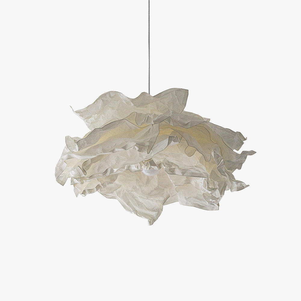 Ritta Wabi-Sabi Wolke Metall Papier LED Pendelleuchte Studie Schlafzimmer