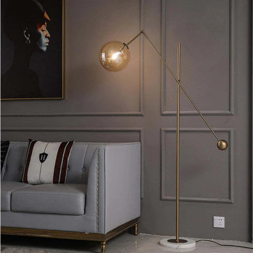 Valentina Minimalistische LED stehlampe Wohnzimmer/Schlafzimmer Gold