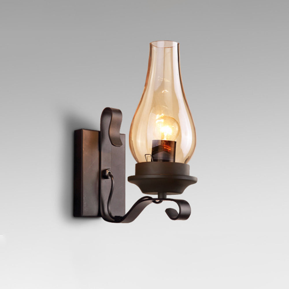 Alessio Designer LED Wandlampe Wohnzimmer/Schlafzimmer Holz/Metall