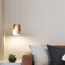 Morandi Modern LED Pendelleuchte Schwarz Metall Schlaf Wohnzimmer