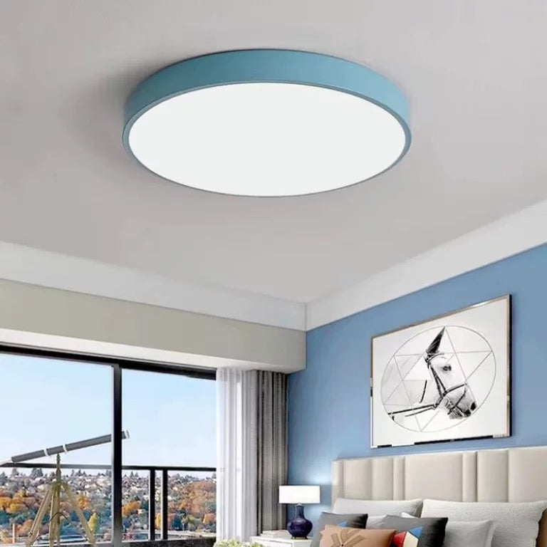 Modern LED Deckenleuchte Rund Ess/Wohn/Schlafzimmer Metall
