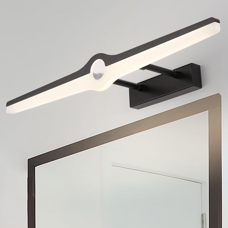 Leigh Dekorative Modern LED Wandleuchte Schwarz/Weiß Badezimmer Metall/Acryl