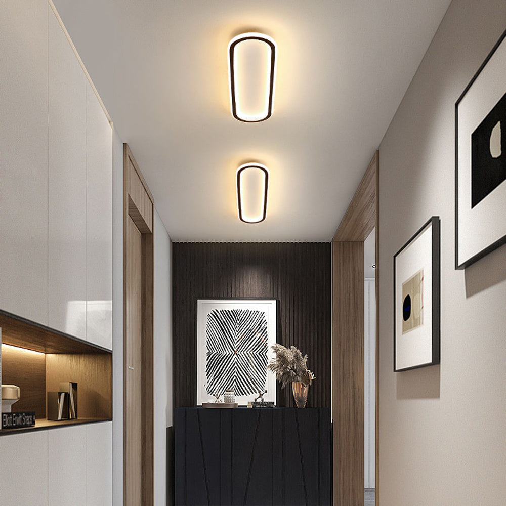 Gold Schlaf/Wohnzimmer | LED Deckenleuchte Dimmbar Modern Sola Las