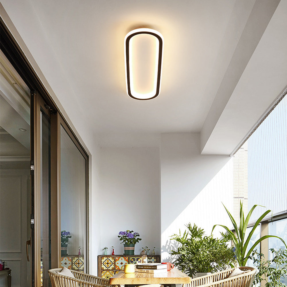 Schlaf/Wohnzimmer Gold Las Dimmbar Deckenleuchte LED | Modern Sola