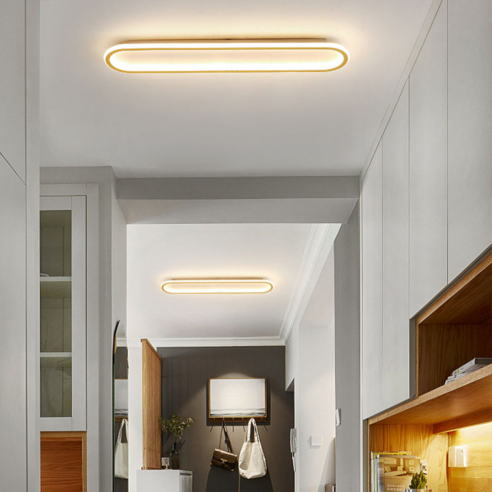 Modern LED Deckenleuchte Dimmbar Gold Schlaf/Wohnzimmer | Las Sola