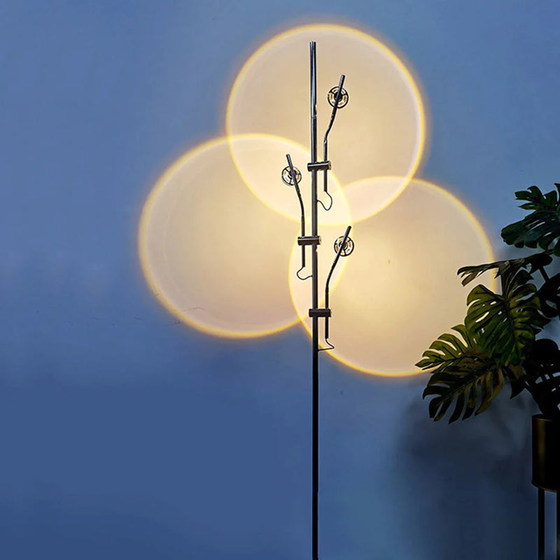 Salgado Minimalistische Design LED Sonnenuntergang Stehlampe Schlaf/Wohn/Esszimmer Metall