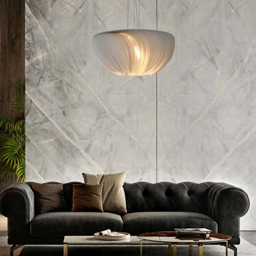 Las Sola Weiß Metall LED Pendelleuchte Ess/Schlaf/Wohnzimmer | Design