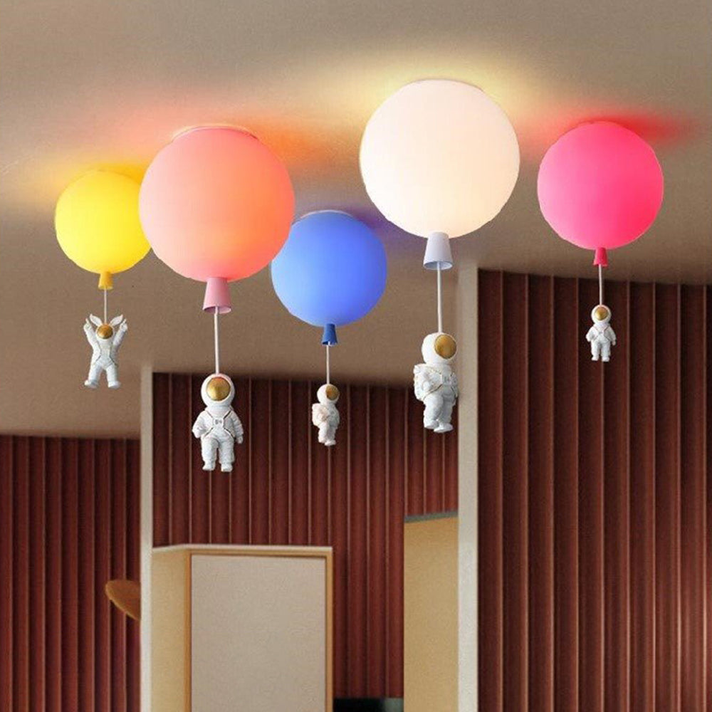 Fateh Modern Astronaut Balloon LED Deckenleuchte 8 Farben Kinderzimmer Acryl