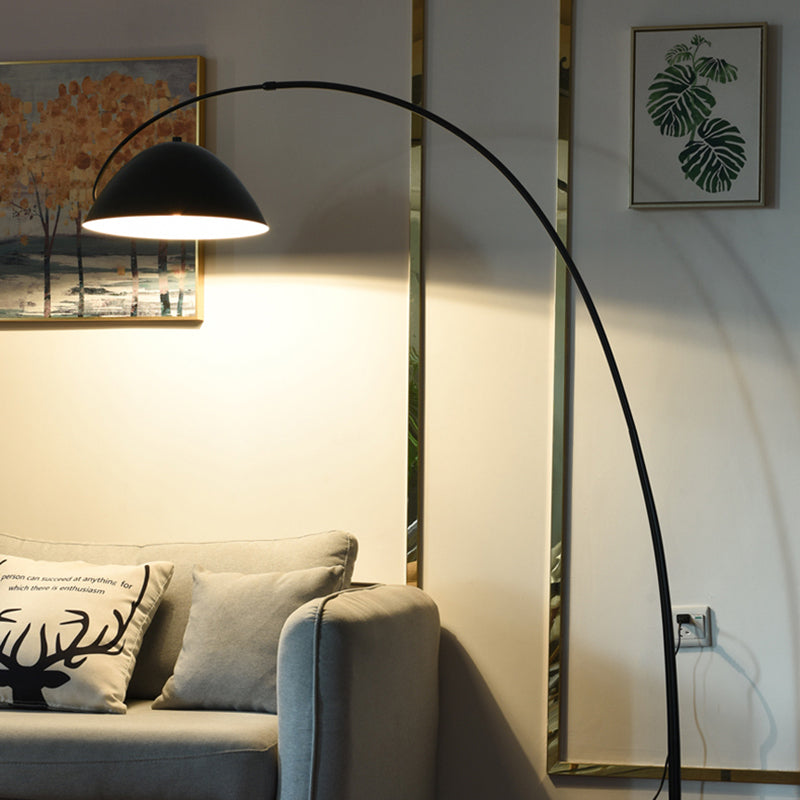 Modern Stehlampe Wohnzimmer Schlafzimmer, Schwarz, Sola Metall | Las