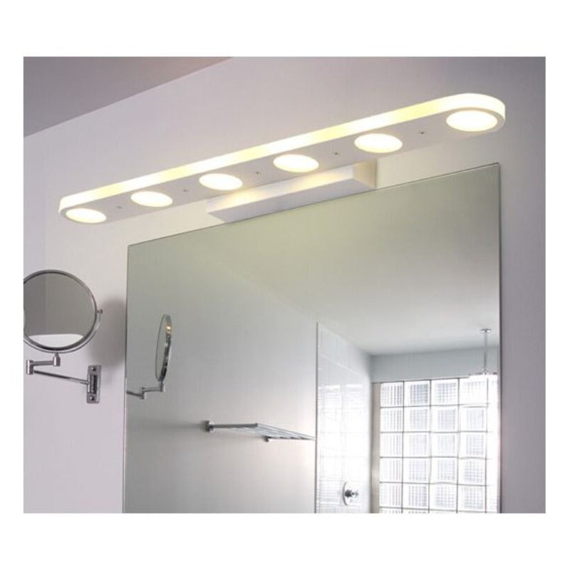 Leigh Moderne LED Wandlampen Weiß Innen Badezimmer/Arbeitszimmer