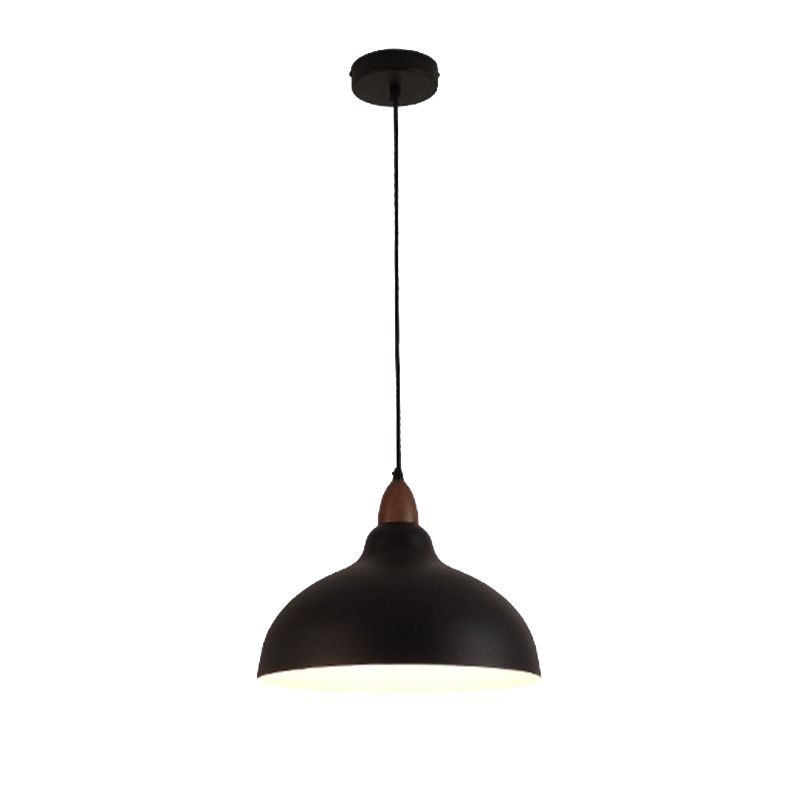 Morandi Modern LED Pendelleuchte Schwarz/Weiß Wohn/Schlafzimmer Metall