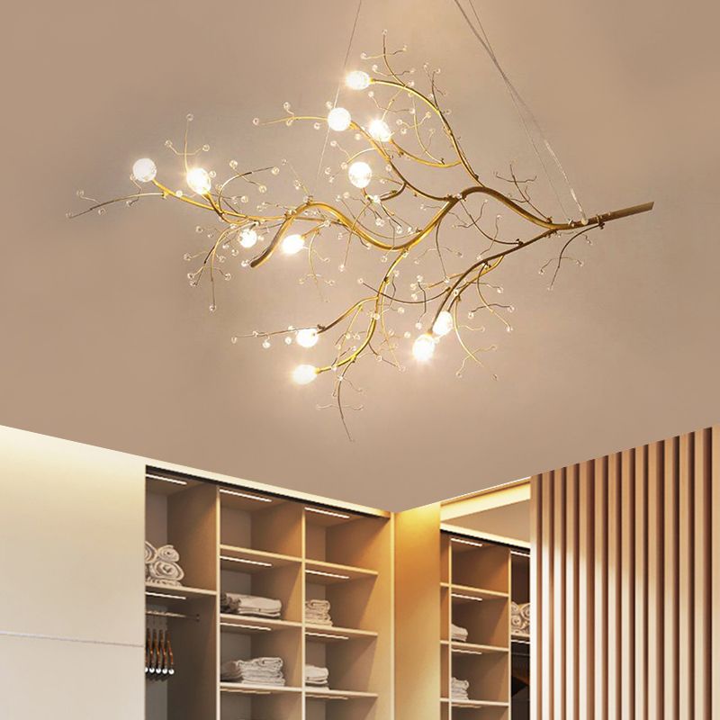 Olivia Design LED Pendelleuchte Schwarz/Gold/Silber Wohn/Schlaf/Esszimmer Metall&Kristall