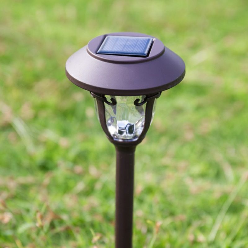 Pena Modern Stehend LED Außenleuchte Schwarz Garten Metall&Glas Solar