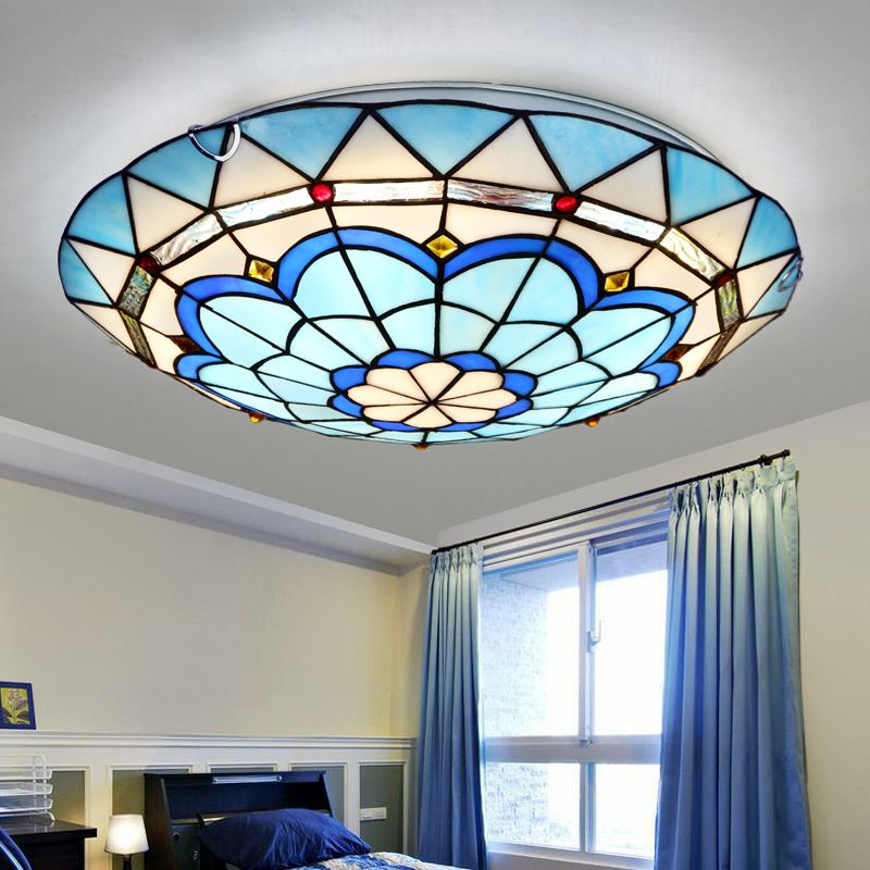 Eryn Nordlux LED Deckenleuchte Schlaf/Wohnzimmer Flur Bunte Glas