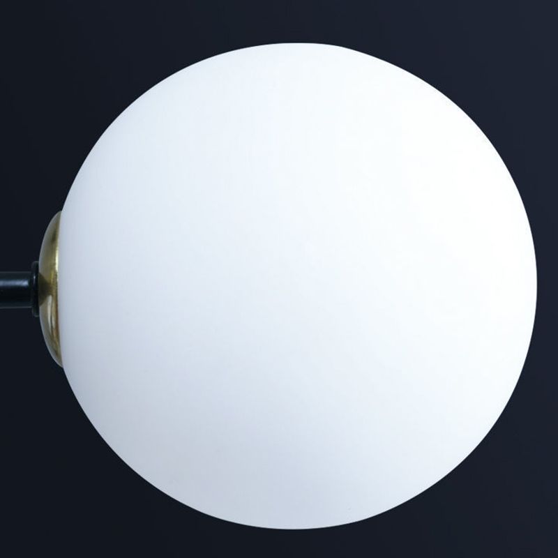 Valentina Modern Minimalistische LED Pendelleuchte Weiß Ess/Schlaf/Wohnzimmer Metall&Glas 3/4-Flammig