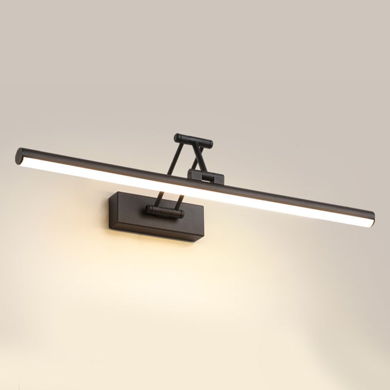 Edge Minimalistisch LED Wandleuchte Schwarz/Weiß Innen Badzimmer Metall