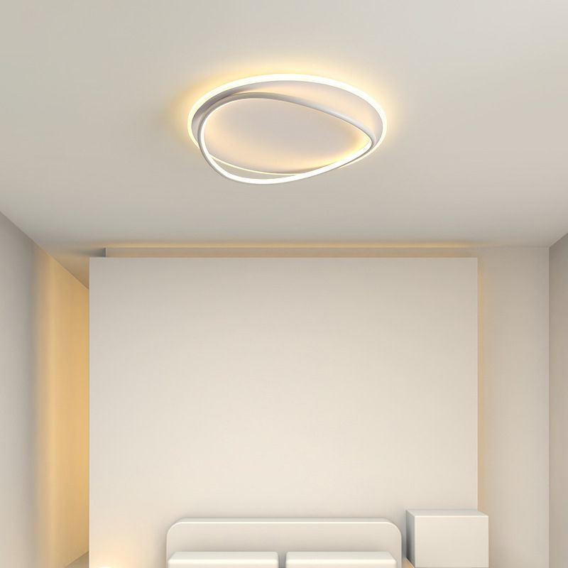 Quinn Design LED Deckenleuchte Dimmbar Ring Schwarz Ess/Wohn/Schlafzimmer