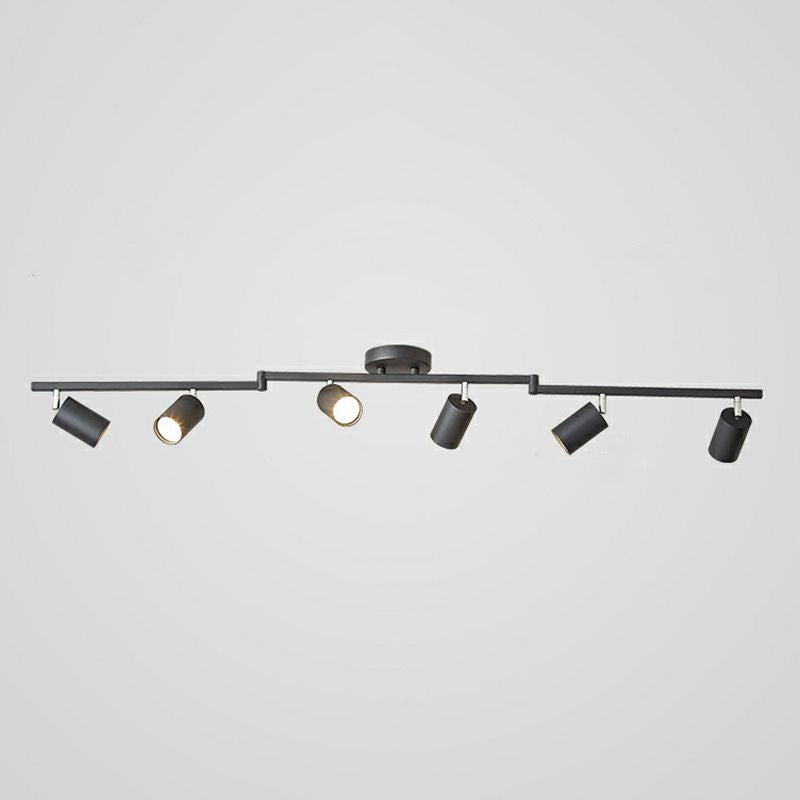 Haney Modern LED Deckenleuchte Schwarz/Weiß/Gold Schlaf/Wohnzimmer Flur Metall 3/4/5/6 Kopf