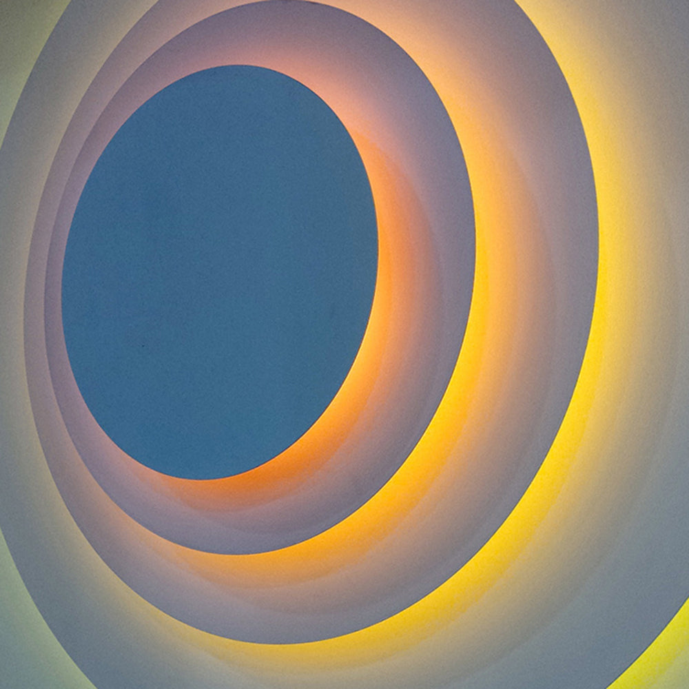 Morandi Modern Design LED Wandleuchte Rosa/Blau/Gelb Wohnzimmer Metall