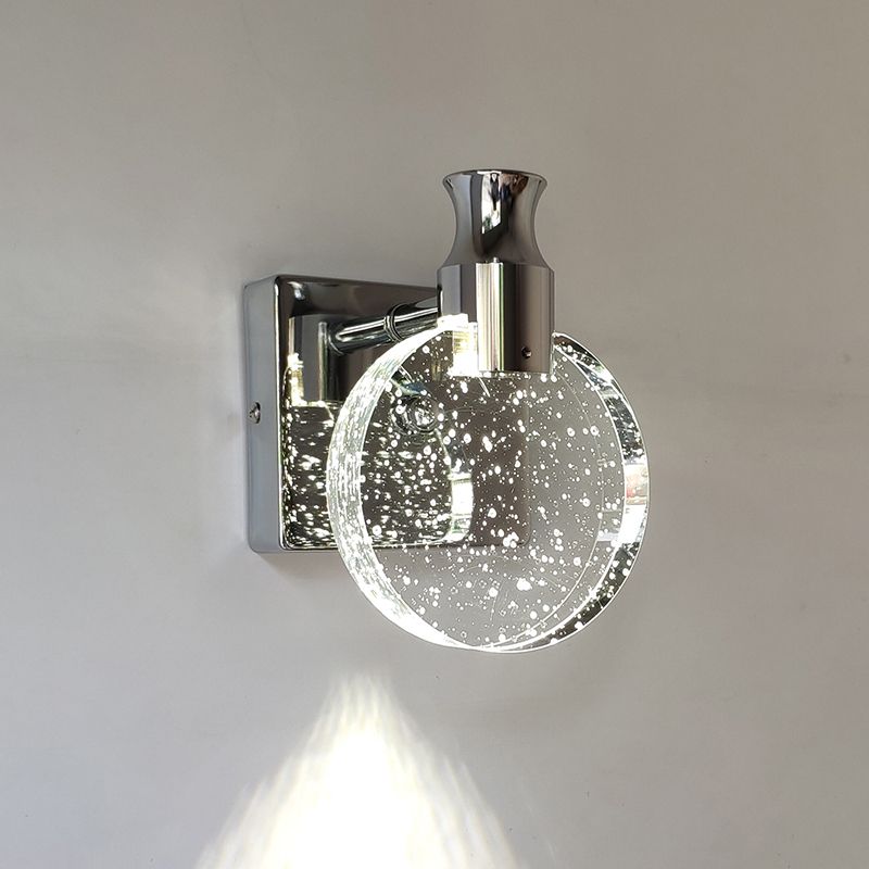 Kristy Modern LED Wandleuchte Gold Schlafzimmer/Esszimmer Kristall